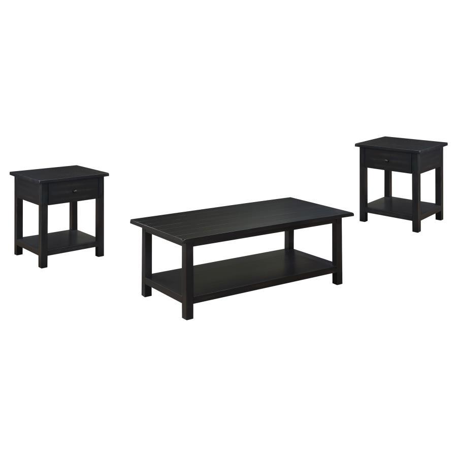 Payne - Coffee And 1-Drawer End Table Set by Coaster Fine Furniture | Bel Furniture