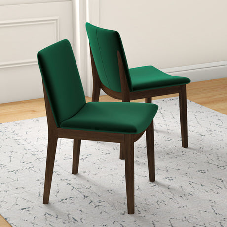 Laura - Mid-Century Modern Solid Wood Dining Chair (Set of 2) - view 54