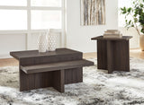 Zendex - Brown - Occasional Table Set (Set of 2) by Signature Design by Ashley® | Bel Furniture