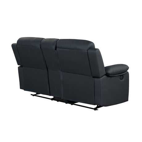 Blanche - Console Reclining Loveseat With LED Lights And Speakers - view 22