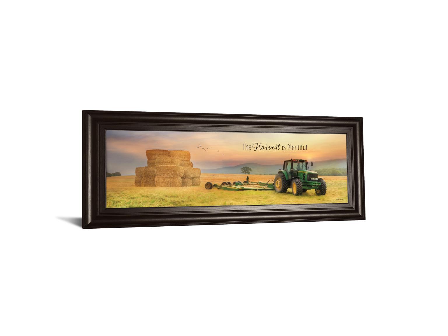 The Harvest Is Plentiful By Lori Deiter - Framed Print Wall Art - Gold