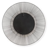 Dallmen - Accent Mirror - Black / Gold Finish