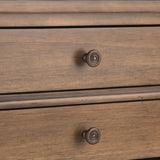 Carlton - Bedside Table - Rustic Natural Aged Brown by Simpli-Home | Bel Furniture