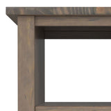Ela - Narrow End Table - Brown by Simpli-Home | Bel Furniture