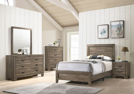 Millie - Bedroom Set Gray by Crown Mark | Bel Furniture