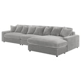 Blaine - Reversible Upholstered Chaise Sectional Sofa by Coaster Fine Furniture | Bel Furniture