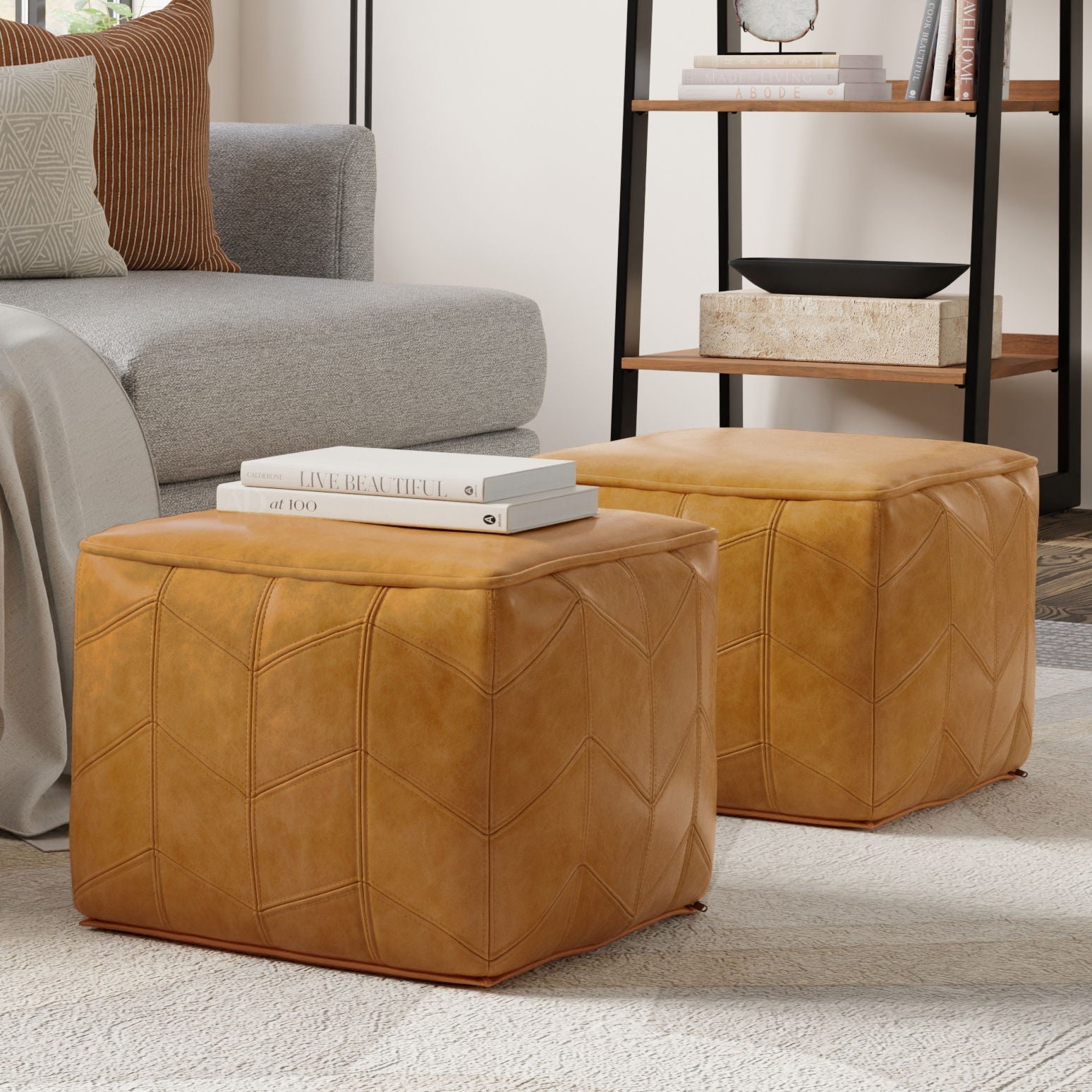 Morden Square Pouf