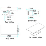 Chase - End Table Contemporary Design