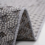 Guros - 4' X 6' Medallion Indoor / Outdoor Area Rug - Gray / White by Naar Rug | Bel Furniture