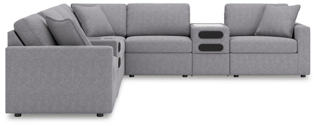 Modmax - Sectional - Granite - view 100