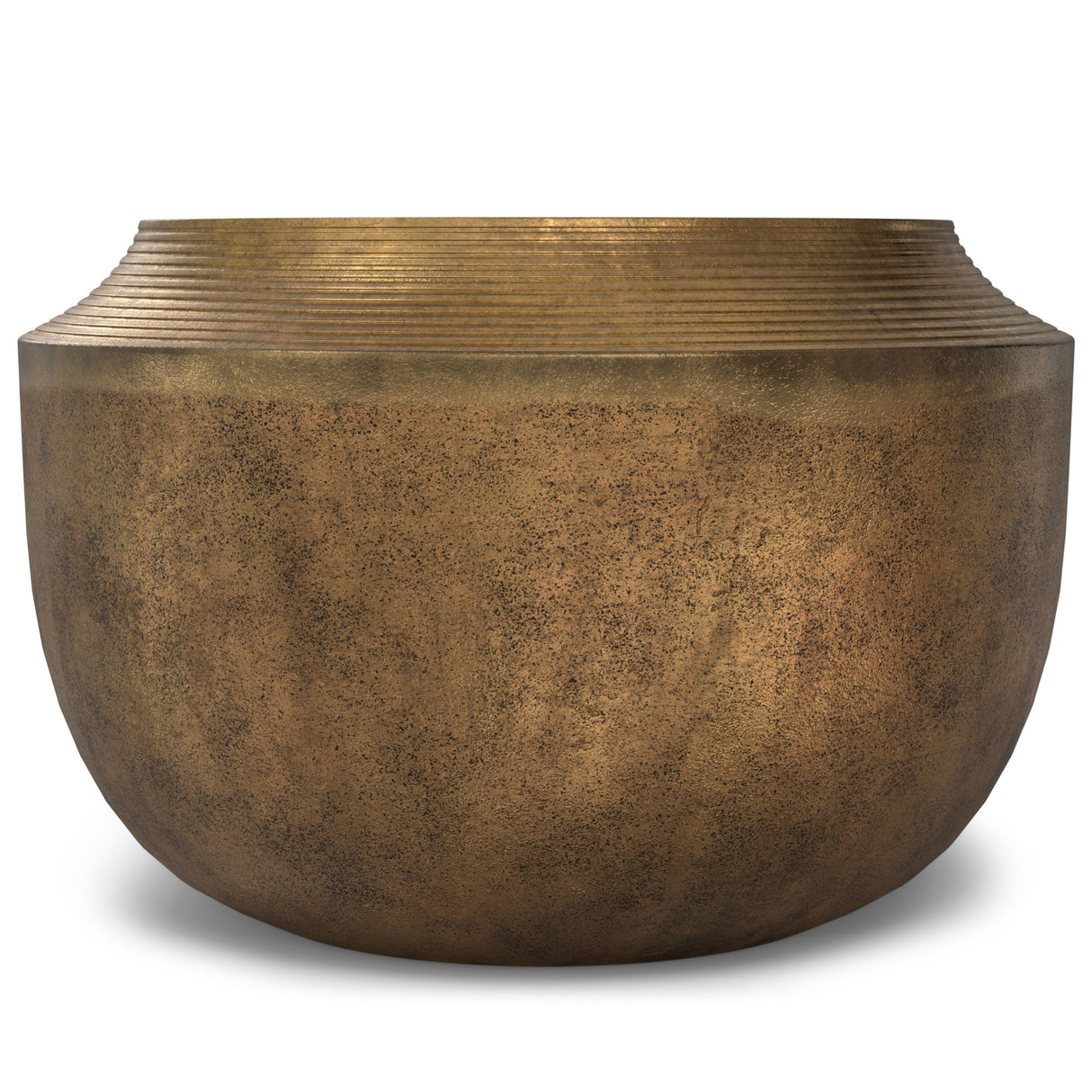 Timmons - Cast Aluminum Coffee Table - Brown by Simpli-Home | Bel Furniture