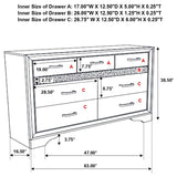 Miranda - Storage Bedroom Set by CoasterEveryday | Bel Furniture