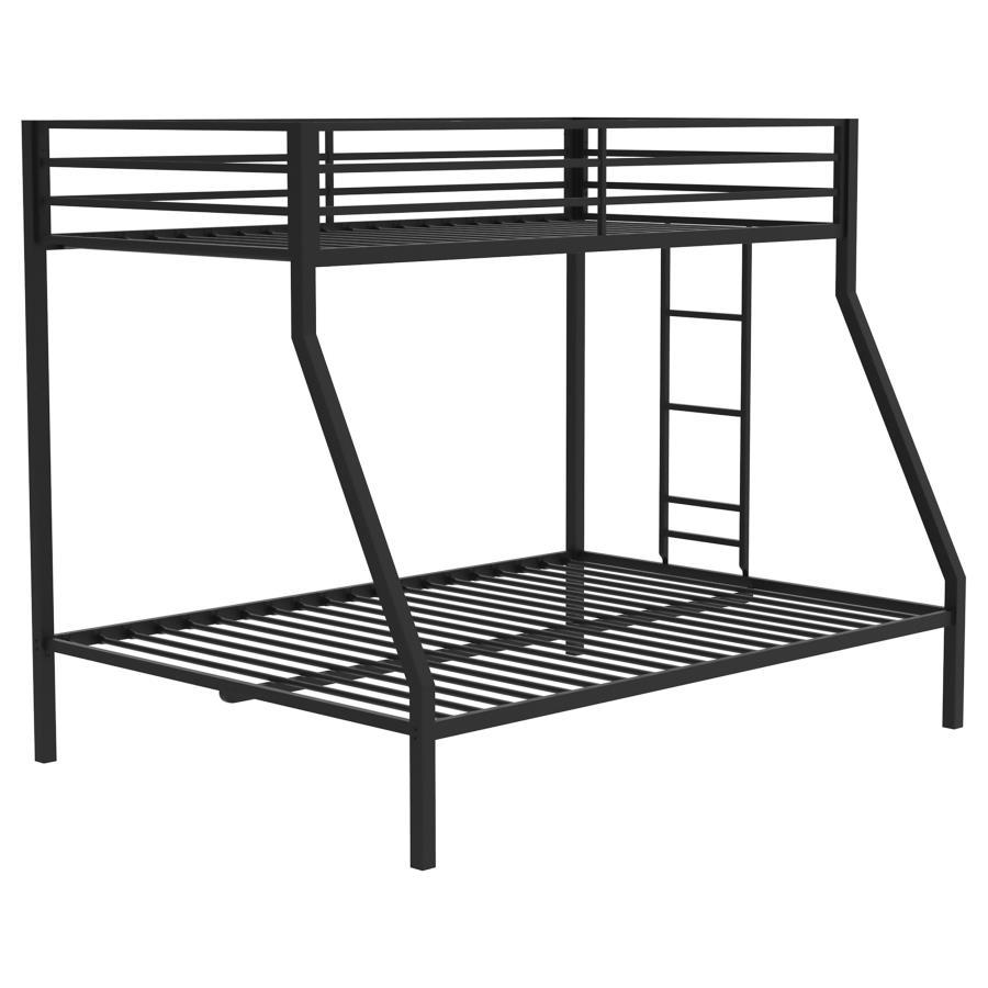 Alevera - Metal Bunk Bed With Ladder