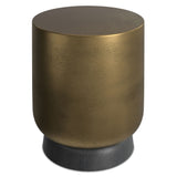 Cody - Cast Aluminum Side Table - Bronze by Simpli-Home | Bel Furniture