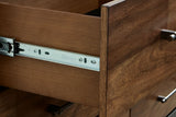 Kraeburn - Brown / Black - Dresser And Mirror by Benchcraft® | Bel Furniture