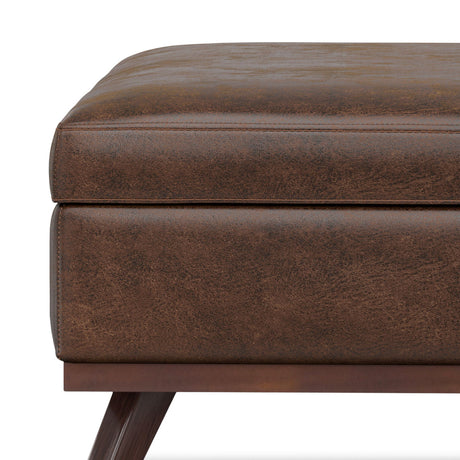 Owen - Multifunctional Square Coffee Table Storage Ottoman - view 59