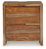 Dressonni - Brown - Two Drawer Night Stand by Signature Design by Ashley® | Bel Furniture