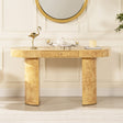 Jesse - Single Drawer Oval Computer Desk by Jennifer Taylor Home | Bel Furniture