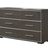 Sharpe - Dresser Dark Gray Dressers by Crown Mark | Bel Furniture