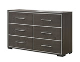 Sharpe - Dresser Dark Gray Dressers by Crown Mark | Bel Furniture