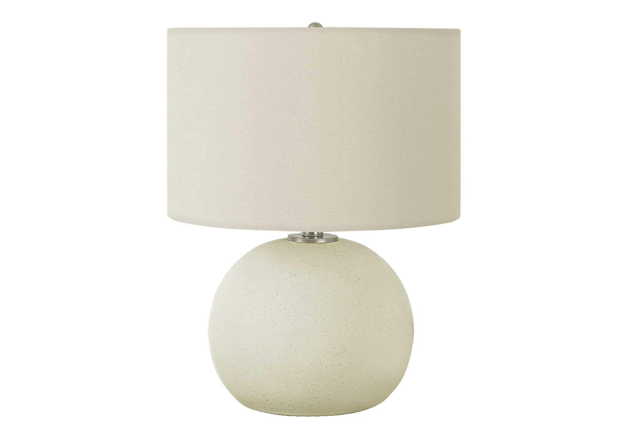 Lighting, Contemporary Table Lamp, Ceramic - Cream