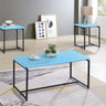 GT - 3 Piece Carbon Fiber Wrap Coffee Table And End Table (Set of 3) by Lilola Home | Bel Furniture