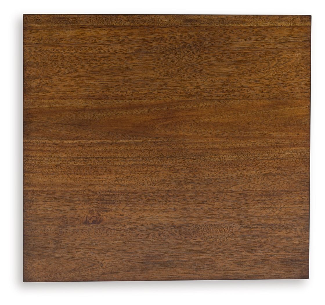 Sturlayne - Brown - Rectangular End Table by Signature Design by Ashley® | Bel Furniture