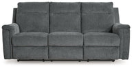 Barnsana - Power Reclining Sofa Dark Gray by Signature Design by Ashley® | Bel Furniture