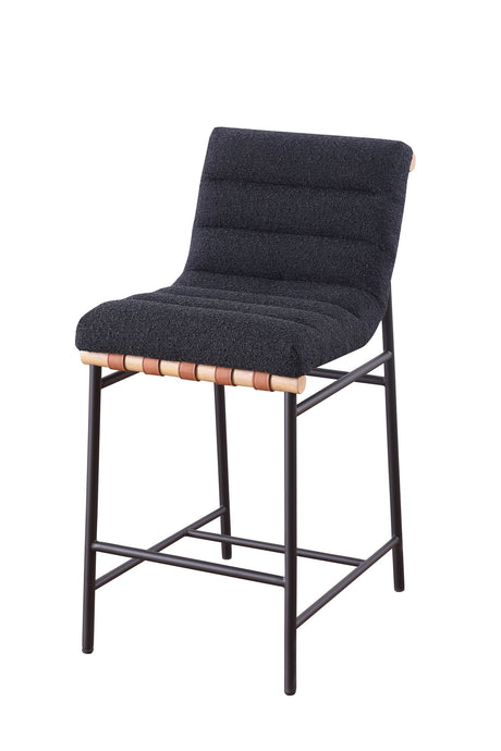 Lahni - 17" Boucle Fabric Counter Height Chair - view 16