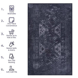 Maval - Trendy Area Rug, Washable