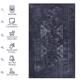 Maval - Trendy Washable Area Rug
