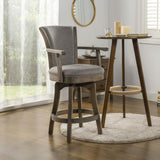 Williams - Swivel Counter Height Bar Stool by Jennifer Taylor Home | Bel Furniture