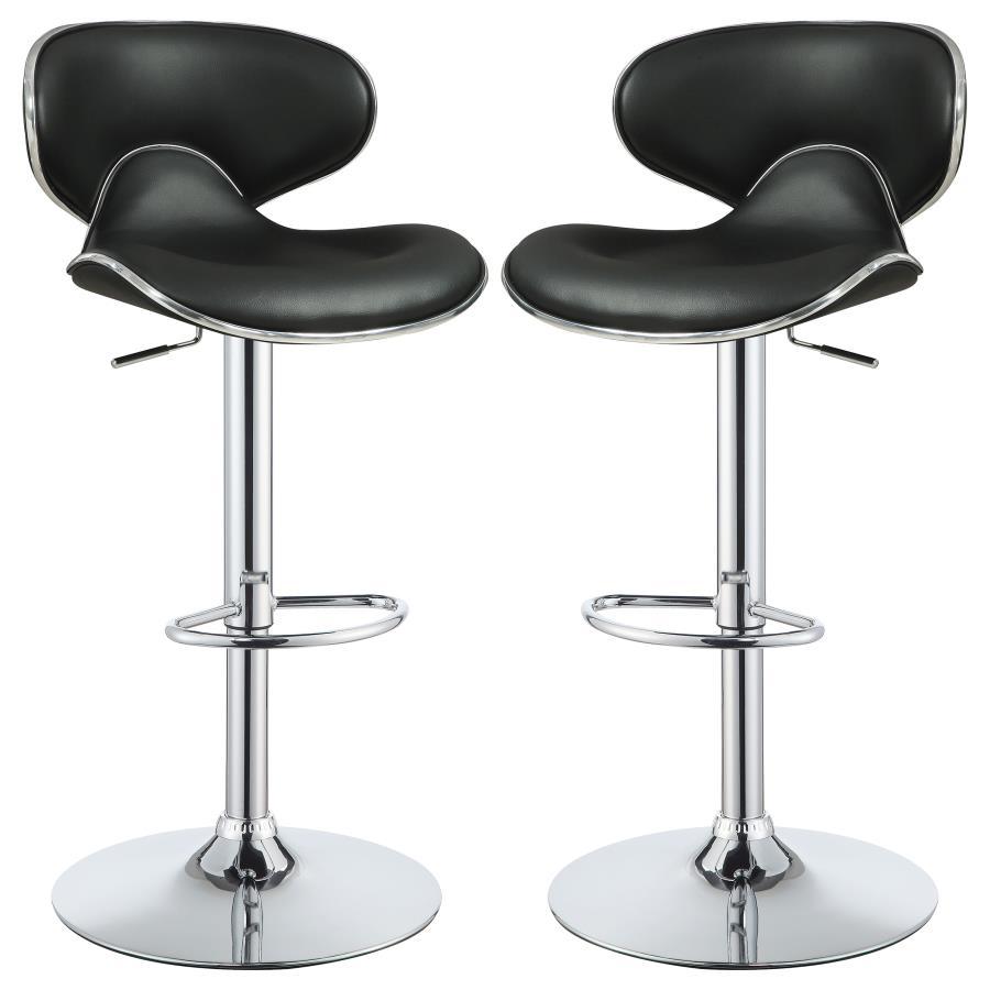 Edenton - Upholstered Adjustable Height Bar Stools (Set of 2)