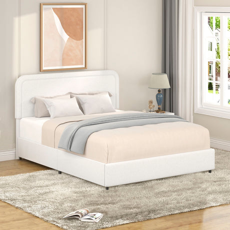 Liv - Patented With Drawers Upholstered Storage Platform Bed - view 23