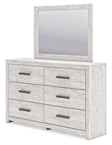 Cayboni - Whitewash - Dresser And Mirror by Signature Design by Ashley® | Bel Furniture