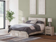 Lawroy - Panel Bed With Storage Beige Queen Storage Footboard by Signature Design by Ashley® | Bel Furniture