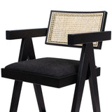 Milan - Modern Webbing Back Stool With Arms (Set of 3) by Jennifer Taylor Home | Bel Furniture