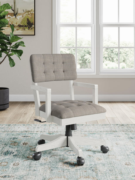 Robbinsdale - Home Office Desk Chair - Antique White - view 6
