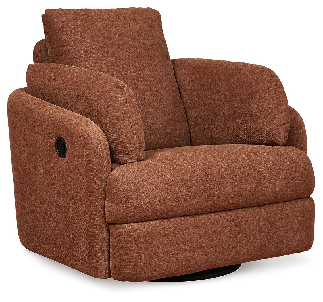 Modmax - Swivel Glider Recliner Light Brown by Signature Design by Ashley® | Bel Furniture