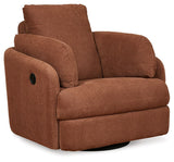 Modmax - Swivel Glider Recliner Light Brown by Signature Design by Ashley® | Bel Furniture