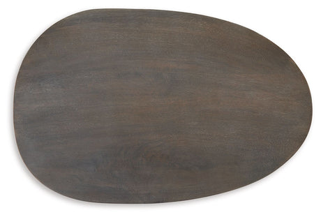 Cormmet - Brown / Black - Accent Table by Signature Design by Ashley® | Bel Furniture