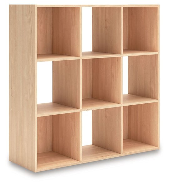 Piperton - Cube Organizer - Wood Beige 9 Shelves by Signature Design by Ashley® | Bel Furniture