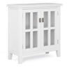 Artisan - Handcrafted Low Storage Cabinet White by Simpli-Home | Bel Furniture