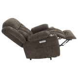 Houston - Upholstered Power Lift Recliner Chair by CoasterEveryday | Bel Furniture