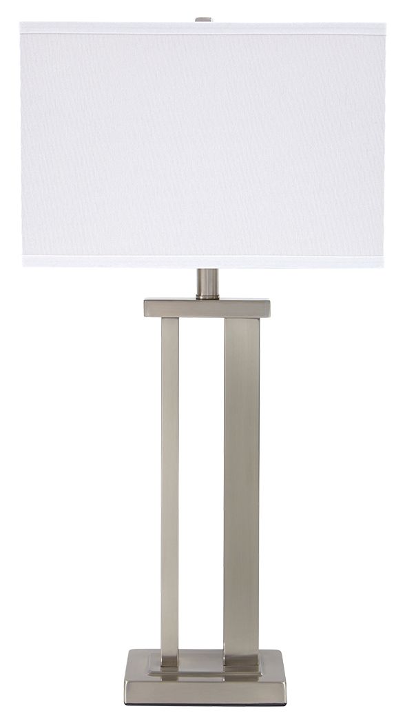 Aniela - Metal Table Lamp Set by Signature Design by Ashley® | Bel Furniture