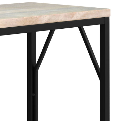 Selma - Handcrafted Metal And Wood Accent Table - view 16