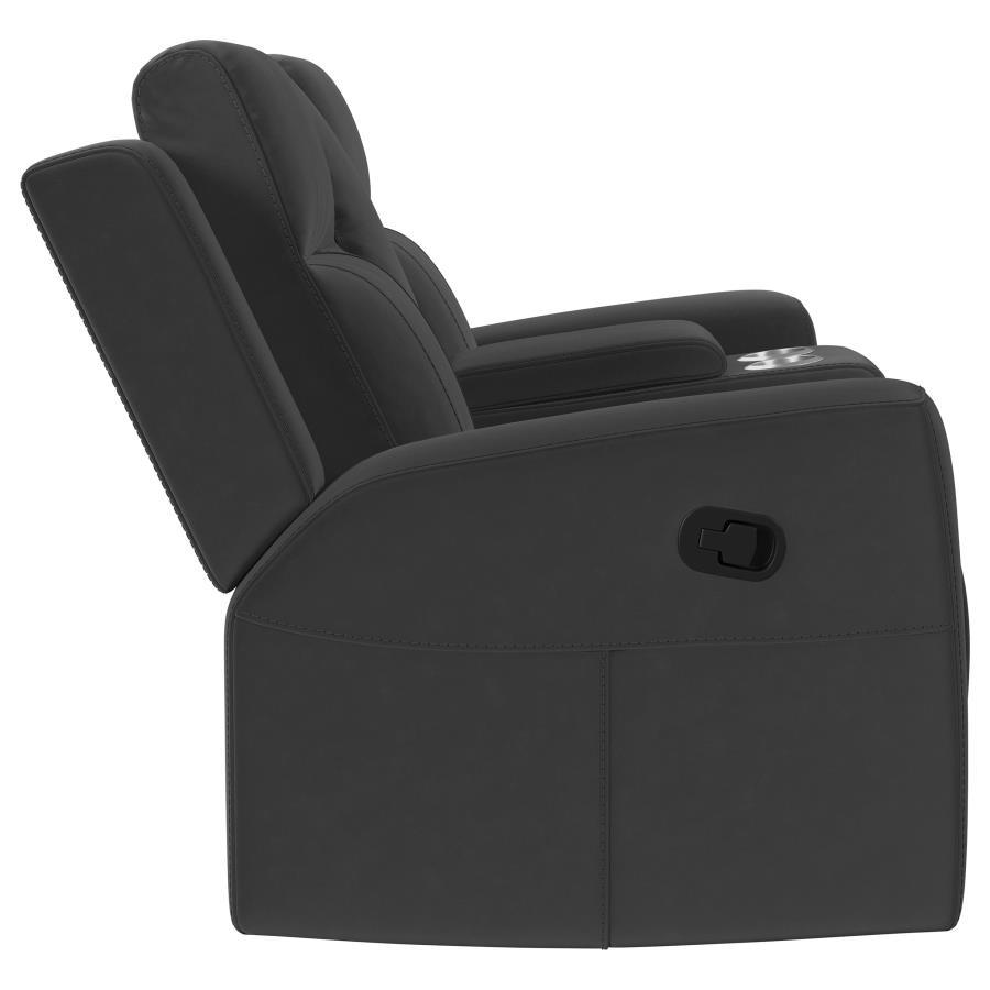 Brentwood - Upholstered Motion Reclining Loveseat by Coaster Fine Furniture | Bel Furniture