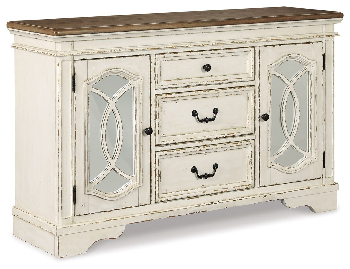Realyn - Chipped White - Dining Room Server by Signature Design by Ashley® | Bel Furniture