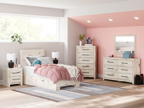 Lawroy - Panel Bed With Storage by Signature Design by Ashley® | Bel Furniture