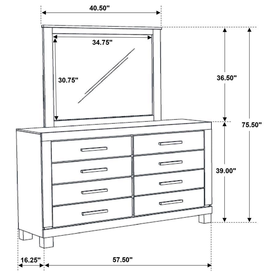 Woodmont - 8-Drawer Dresser